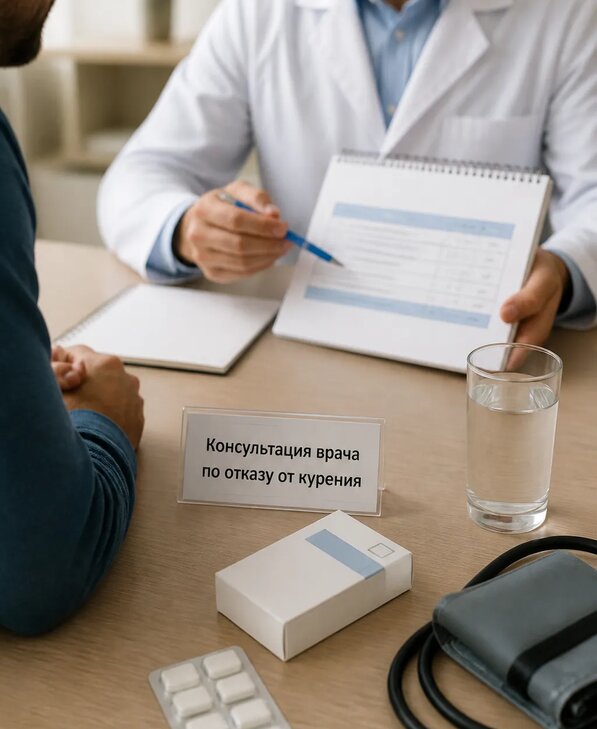 Консультация врача по отказу от курения для взрослых в Пензе